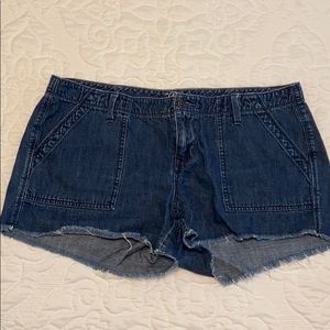 Old Navy Cut Off Jean Shorts, Size 14, 3 in inseam